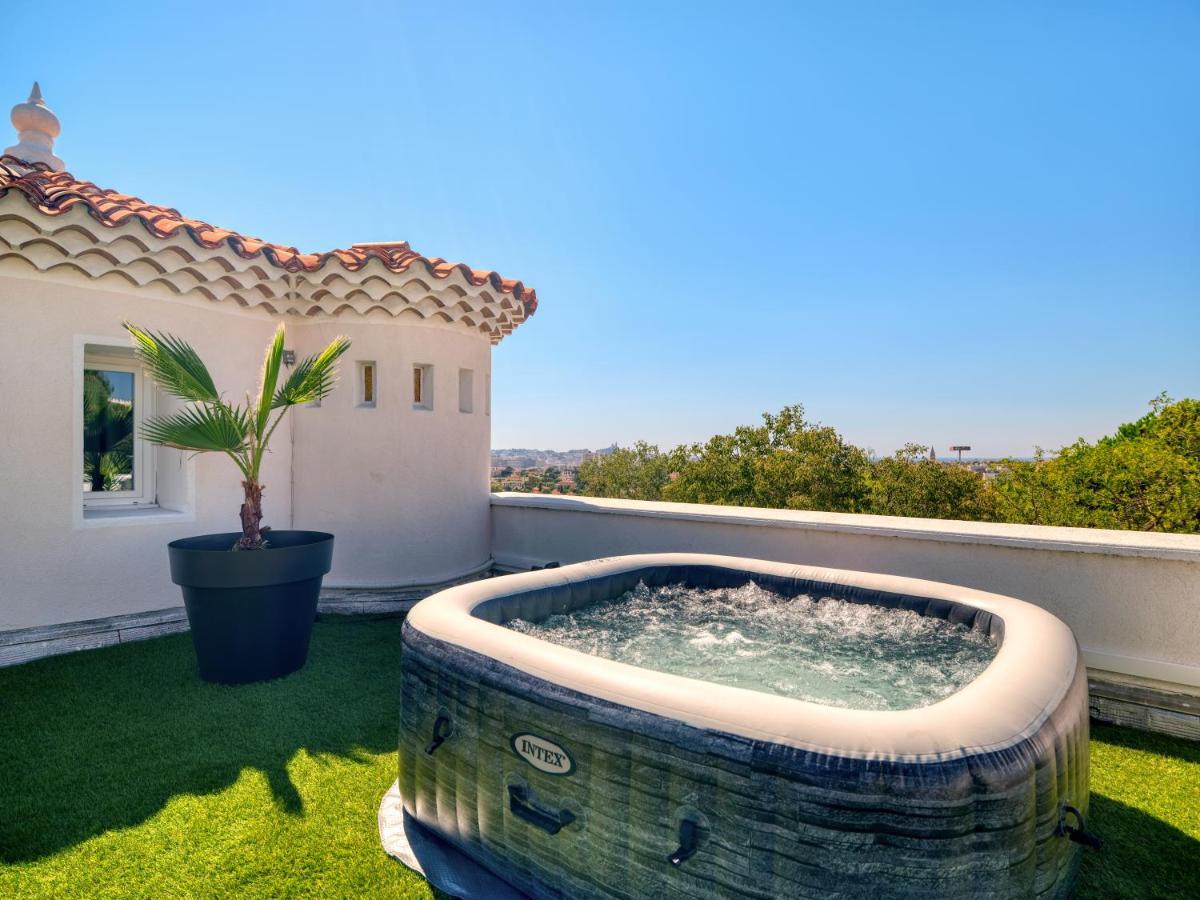 *Le Beluga* Air conditioning/Jacuzzi/Garden/Park Marseille Bagian luar foto